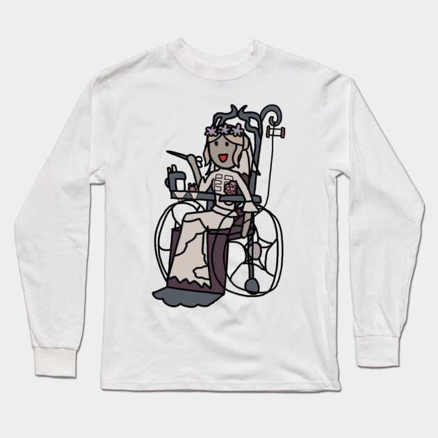 "Succubus" Happy Cartoon Long Sleeve T-Shirt by gagimas